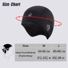 ROTTO Cycling Skull Cap Helmet Liner Fleece-Lined with Ear Covers