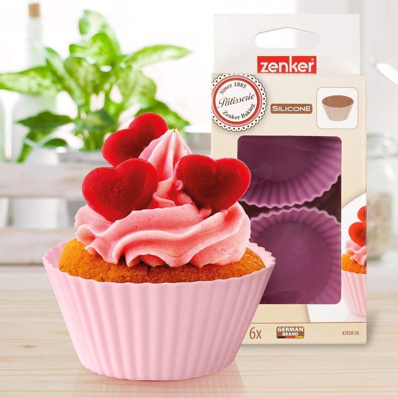 Fackelmann 43928 6 Cupcake Cases 7 CM x 3 CM