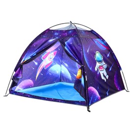 Space World Kids Play TentSpaceship Tent for Kids, Kids Play Tent Foldable Pop Up Kids Tent Indoor Outdoor Party Spaceship Playhouse Tent Toy for Boys Girls-47 * 47 * 41 (Dark Purple)
