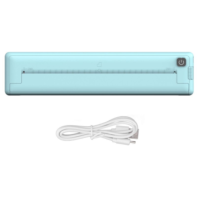 Thermal Printer A4 Mini Portable Wireless Handheld Bluetooth Inkless 200dpi