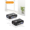 USB 2.0 KVM Switch, 2-Port VGA Display Sharing Device, 1080P