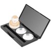 FRCOLOR Eyeshadow Palette, Makeup Palette, 3 Color Storage, Aluminum Case,