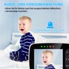 BURNNOVE Baby Monitor with Camera 3.5 Inch Video Baby Monitor