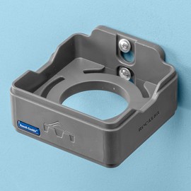 Finishing Cone Storage Rack - Durable ABS Plastic Holder for 8 Finishing Bridges - Wall, Bench, Pegboard Mount Tool Storage Rack - Tool Organizer w/ Easy Access Notches - Woodworking Pucks w/ Screws