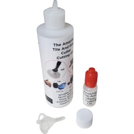The Amazing Tile And Glass Cutter Glass Cutting Oil Set Massive 8 oz Bottle All Glass Cutters Tools Easy Fill Poor