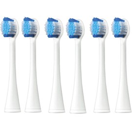 Panasonic EW0820-W Replacement Brush, Doltz Clean & White Brush, Set of 2, Set of 3 (Total of 6 Pieces), White