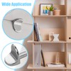 20 Pcs Shelf Support Pegs,L Shape Metal Shelf Pegs,Shelf Support