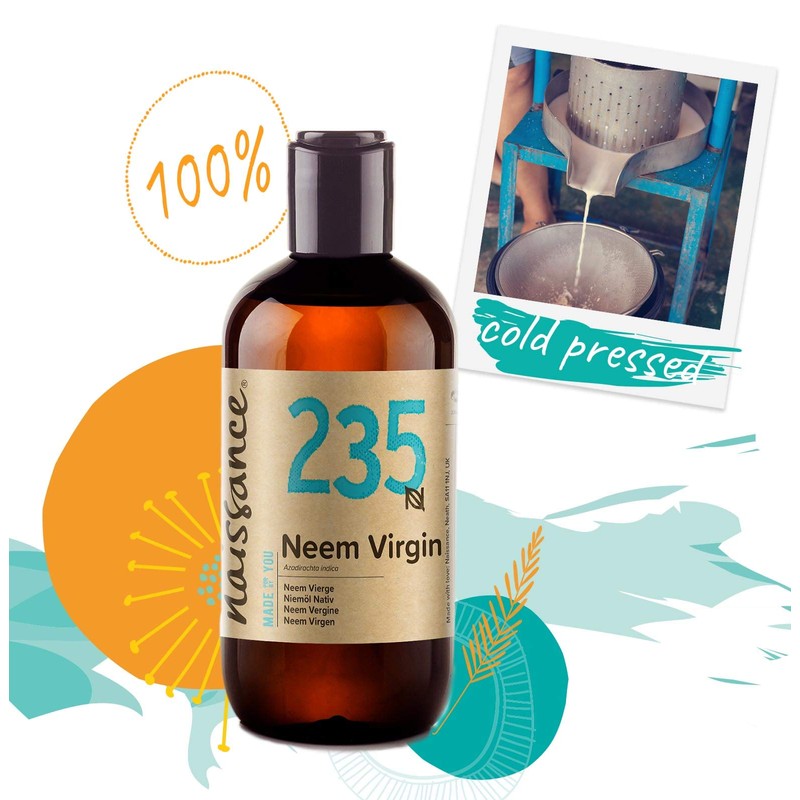 Naissance Neem Oil, Native (Neem Oil) (No. 235) 250 ml