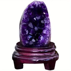 Wholesale High Quality Natural Amethyst Geode Quartz Clusters Popular Crystal Crafts for DecorationColor: Amethyst Geode Quartz Clusters, Size: 50-100g