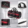 HAUTMEC 24 Inch Large Tool Bag 36-Pocket Wide Mouth Portable