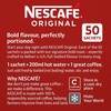 Nescafe Original Individual One Cup Instant Coffee Sachets x 50