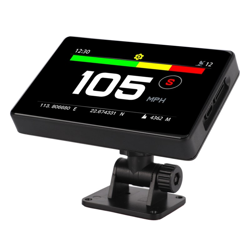 Car Smart HUD Display Dashboard Heads Up Windshield Speedometer Fatigue