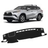 KUST Black Dash Cover for Toyota Highlander 2020-2025 2026 (L,