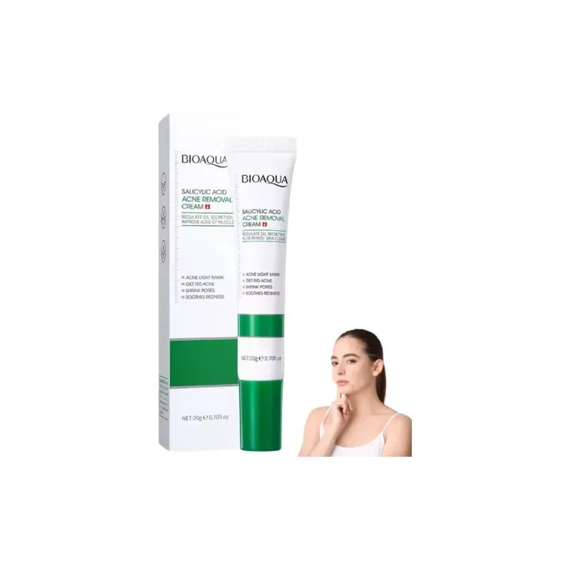 Crema De Ácido Salicílico Para El Control Del Acné Para