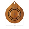 Magnetic Wooden Pan Trivet
