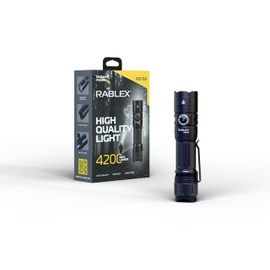 RABLEX RB708 LED Taschenlampe – 4200 Lumen, USB-C Wiederaufladbar, Aluminium, Outdoor, Camping