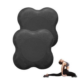 miaomiao Pack of 2 Knee Cushion Yoga, Yoga Accessories, Knee Cushion Sports, Wear-Resistant Yoga Knee Pad, Wear-Resistant Protect Knees, Wrists, Ankle, Hands, Wrists and Elbows, for Fitness Pilates