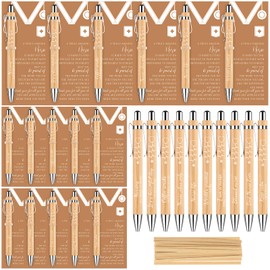 Kklolai 20 Pcs Nurse Appreciation Gifts Bulk Nursing Pens With Cards Inspirational Doctor Nurse Ballpoint Pen Thank You Appreciation Gift for Healthcare Workers Medical Students Assistant Nurse
