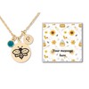 Bee Necklace, Bee Jewelry for Women, Bumblebee Pendant, Custom Necklace
