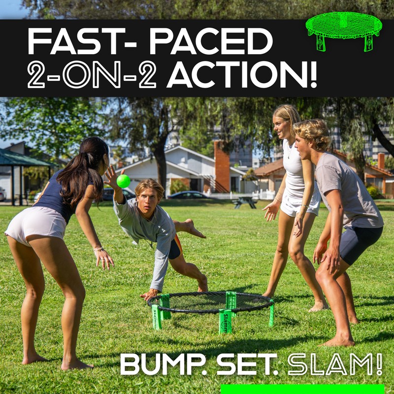 GoSports Slammo Game Set (Includes 3 Balls, Carrying Case and