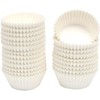 qiqee Jumbo White Cupcake Liners Cupcake Cups Muffin Liner 300-Count