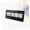 Ciieeo School Examination Countdown Timer Black Wall Clock for Students
