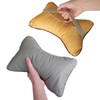 Vastsea Pack of 2 PU Leather Neck Cushion, Car Neck