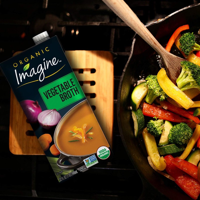 Imagine Foods, Organic Vegetable Broth, 32 Fl Oz
