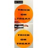 Handmade Trick Or Treat Orange Reflective Circle Nightime Safety Sign