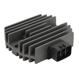 Aramox Motorcycle Rectifier, Rectifier 12 V Motorcycle Voltage Regulator, 12 V Motorcycle Voltage Regulator Rectifier Replacement for Suzuki King Quad 450 500 700 750, Rectifier Voltage Regulator