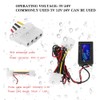 LCD Display Digital Water Cooling Thermometer Pointer Temperature Indicator 5V-24V