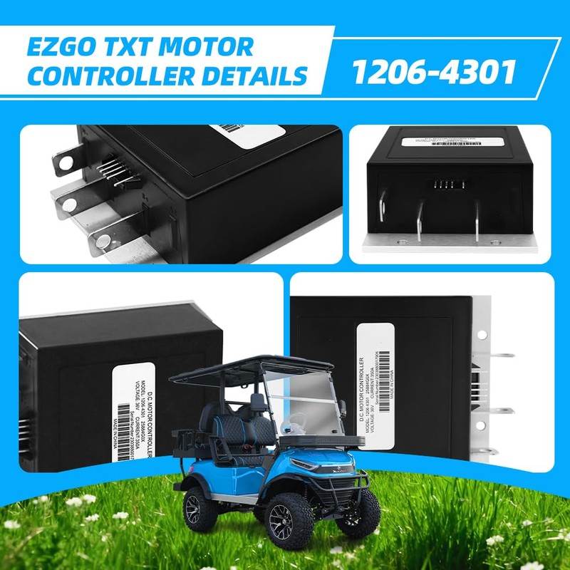 1206-4301 36V 350A Golf Cart Controller 5 Pin Compatible, 25864G09