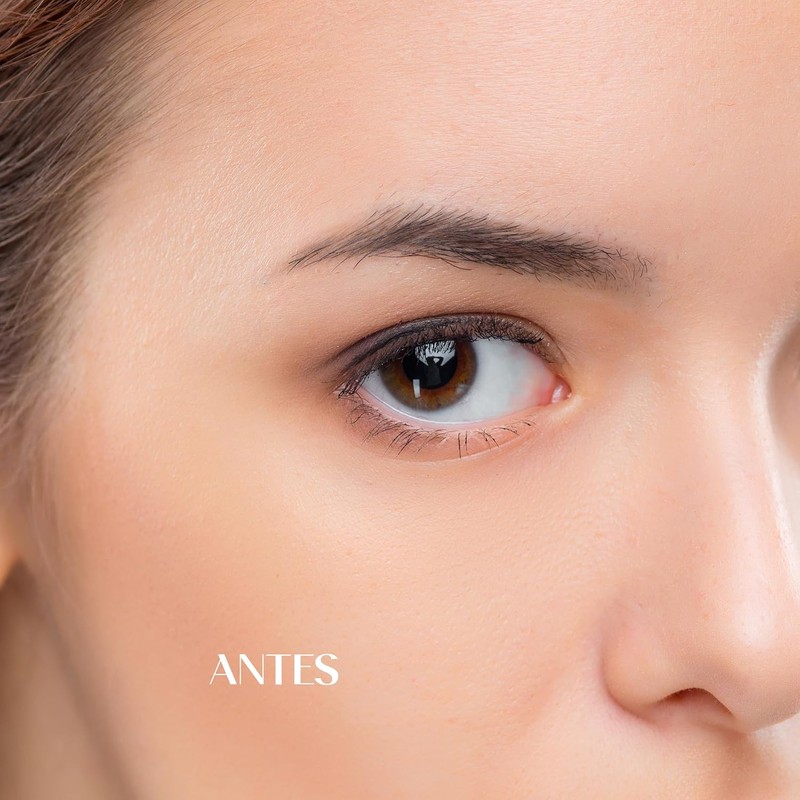 Suero para Crecimiento de Pestañas y Cejas Más Largas, Fuertes