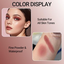 Erinde Monocromo Sombras Para Ojos Matte, Resistente al Agua, E05                                                                                     