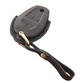 Fit for Touring cvo Road Glide Street Glide cvo Limited Leather Case Fob Cover Motorcycle Keychains Key ring (B-type)