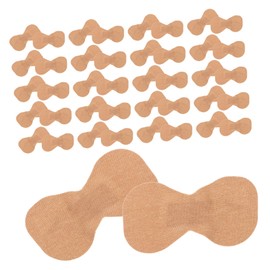 Ipetboom 50pcs Fabric Fingertip Bandages Toenail Bandage Grip Tape Wrist Tape Elastic Cloth Khaki