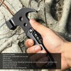 Multifunctional Hammer Foldable Small Portable Multitool Hammer with LED Light