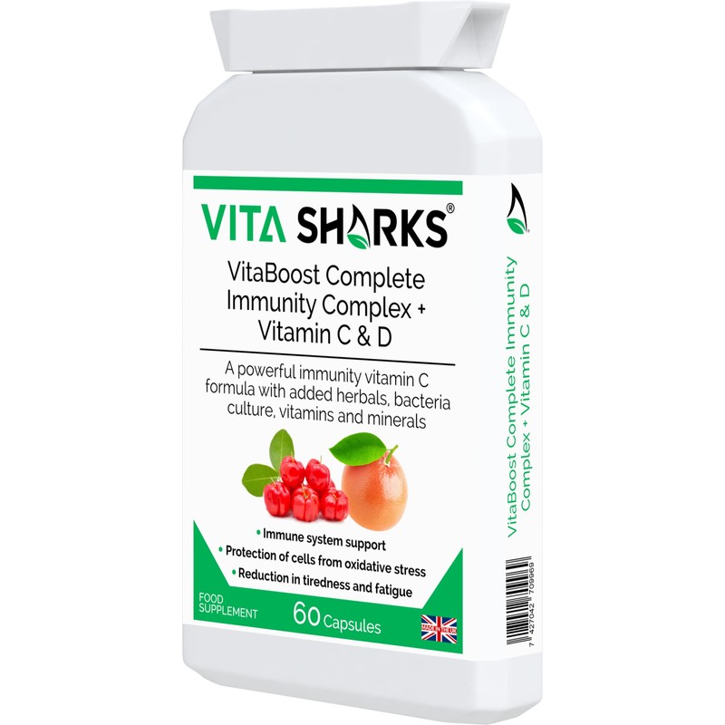 VitaBoost Complete Immunity Complex + Vitamin C & D. Fight