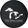 Spare Tire Cover The Great Lakes Michigan fits 16-20 inch