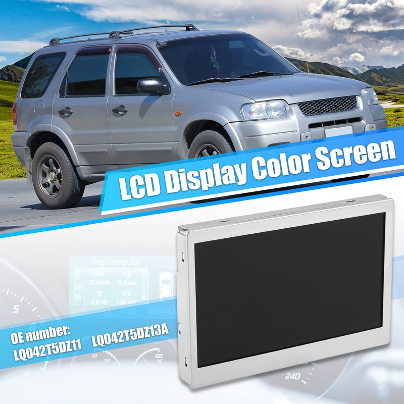 X AUTOHAUX LCD Display Colour Screen LQ042T5DZ11 4.2 Inch for