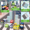 SKFKSHF City-Themed Magnetic Building Blocks - Portable & Travel-Friendly Set