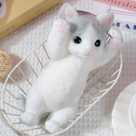 Large Squishy Cat Cute Taba Cat Squeeze Toy Simulation Cats Doll Toys Cute Kitty Squishy Stress Relidf Toy:_B American Shorthair