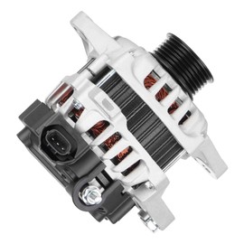 Alternator Replacement New Fit for Hyundai Accent 2012-2017, for Veloster 2012-2017, for Kia Rio 2012-2013, Only for 1.6L, High Output Alternator Replace for 13209, 373002B300
