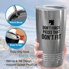 Puzzle Lover Stainless Edition Viking Tumbler 20oz - Don't Force