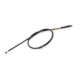 A ABSOPRO Motorcycle Clutch Cable Wire Line 101cm 39.8" Black Rubber Coated