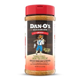 Dan-O’s Seasoning Spicy | Medium Bottle | 1 Pack (8.9 oz)