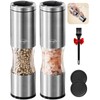 Bundled Sangcon Salt and Pepper Grinder Set Manual Mills -