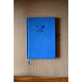 Onigiri Notebooks One Piece Sanji Anime Vegan Leather A5 Hardcover Journal | FREE STICKER PACK | Plain Pages | 120GSM Silk Cream Paper