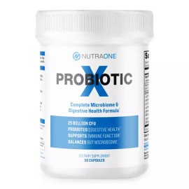 NUTRAONE NUTRITION PROBIOTIC X 30 Capsules