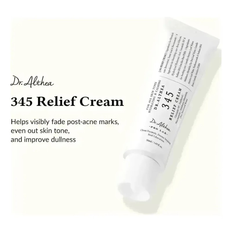 Dr. Althea 345 Relief Cream 50ml - 100% Original From